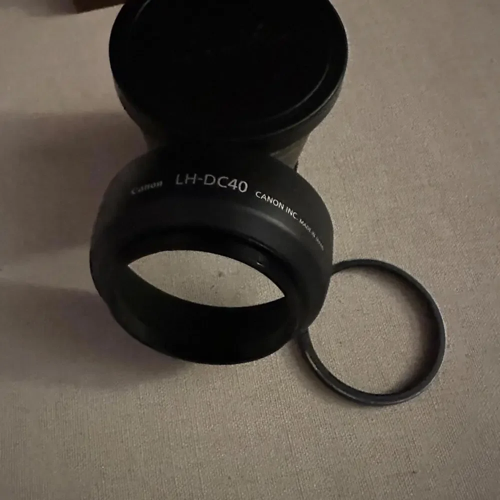 Canon TC-DC58B 1.5x Teleconverter Lens with LH- DC40 Adaptor - NIB